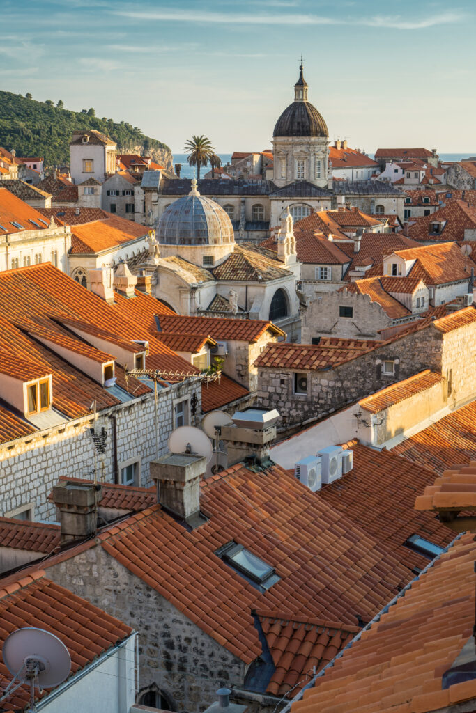Altstadt Dubrovnik mit Sicht auf die Kathedrale