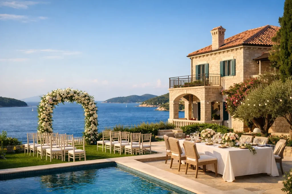 Best Croatia Villas for Private Weddings