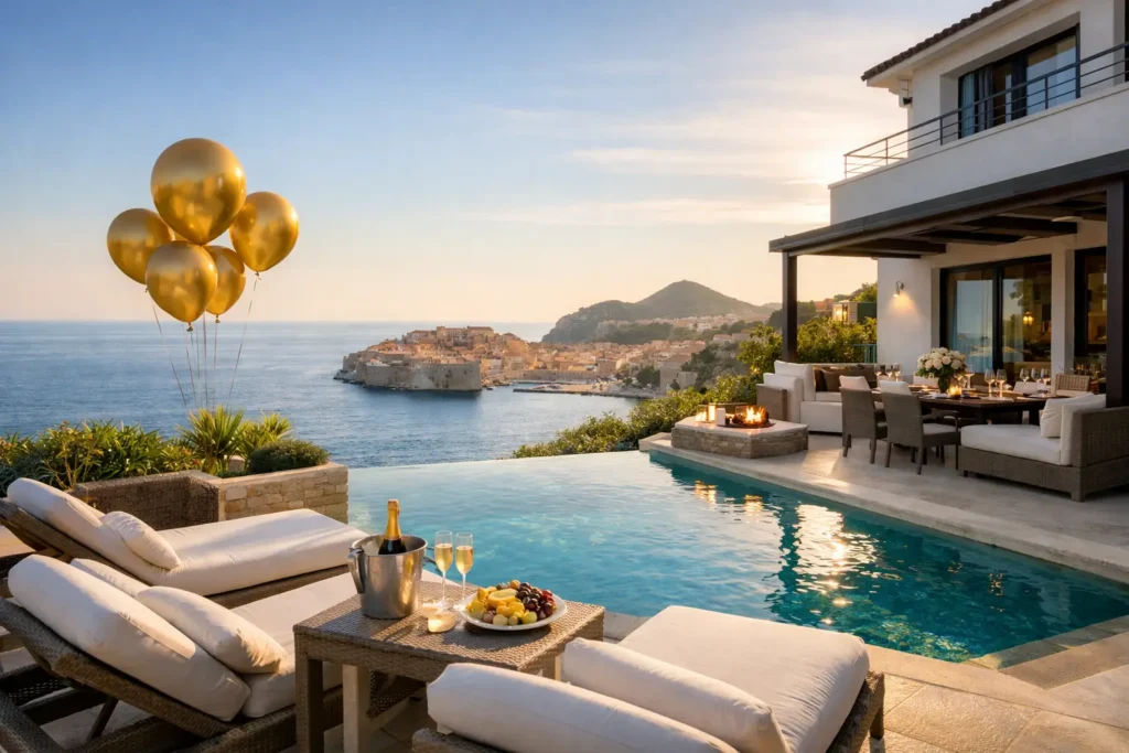 Best Dubrovnik Villas for Milestone Birthdays