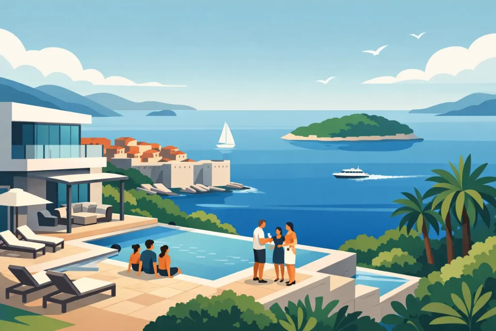 Best Villas for Groups in Dubrovnik