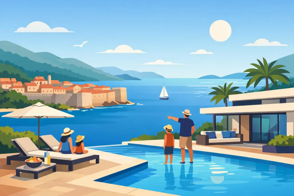 Family Luxury Villa Dubrovnik Stays