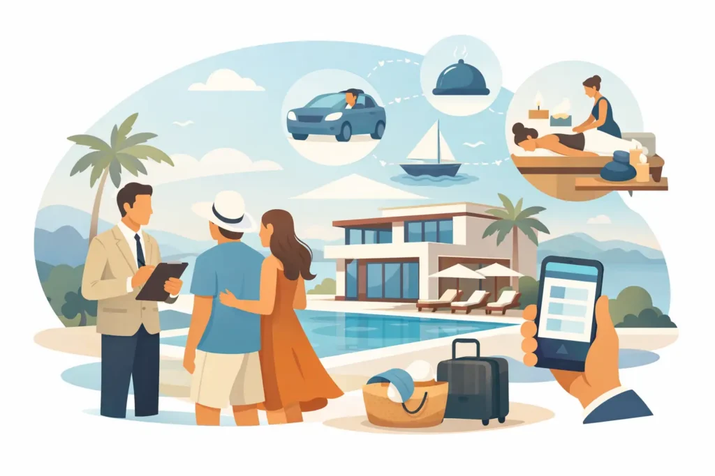 How Private Villa Concierge Works