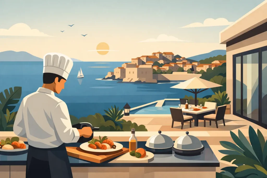 Private Chef Villa Dubrovnik Experience